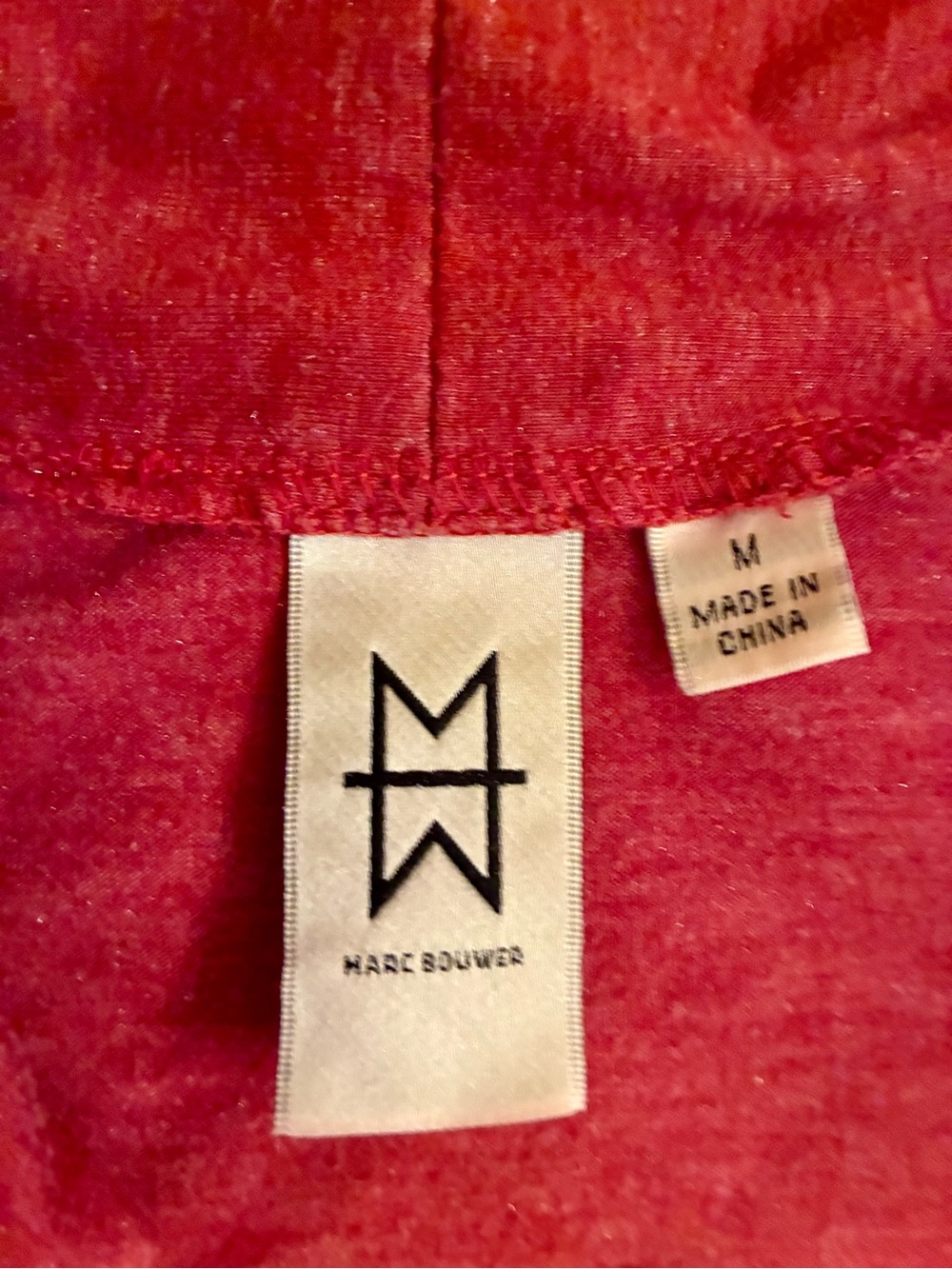 Marc Bouwer Rust Ruffle Open-Front Cardigan - Picture 3 of 3